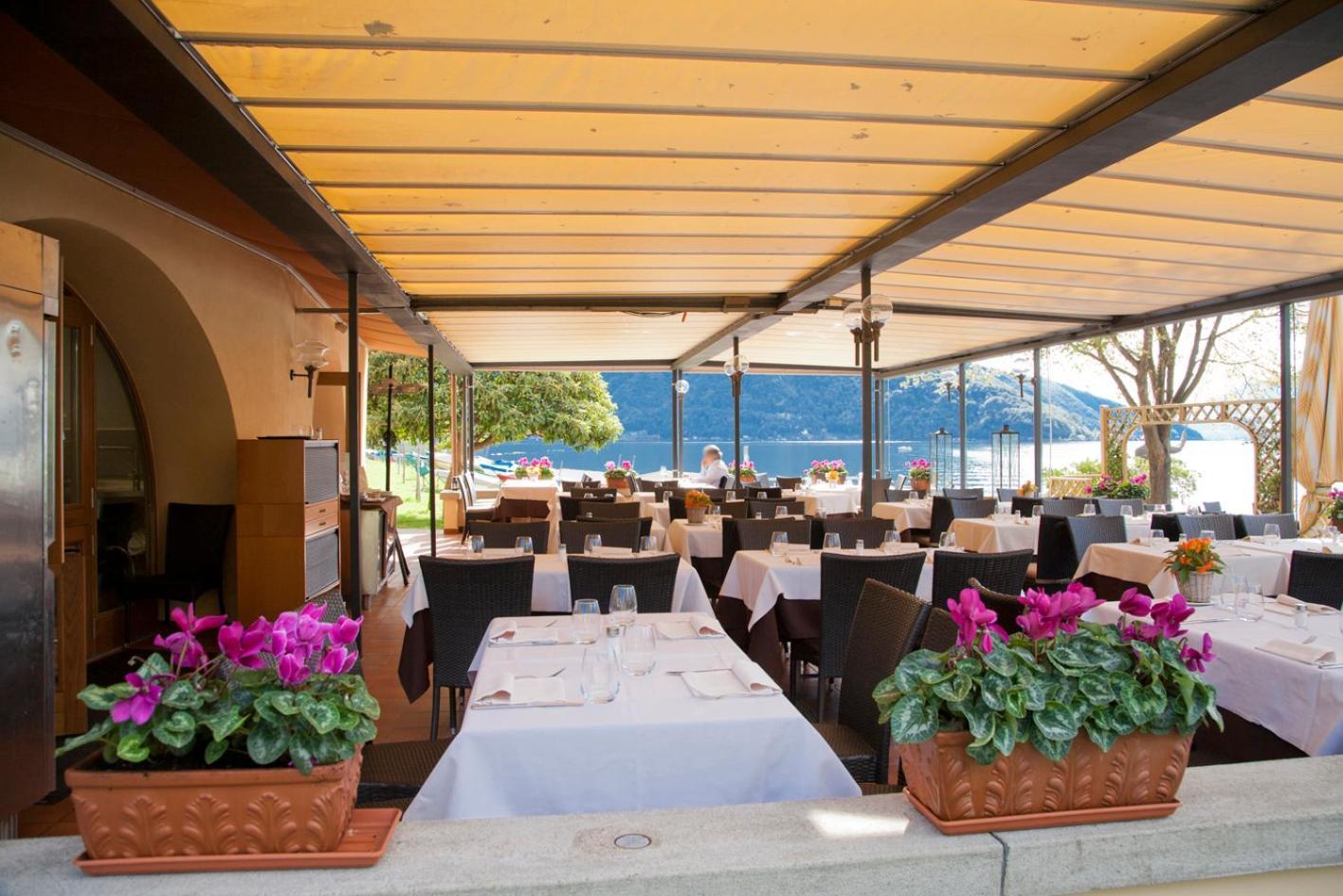 Albergo Ristorante La Palma Бисон Екстериор снимка